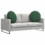 Seat Cushions 2 pcs Dark Green 80 cm Corduroy Fabric 42014265
