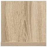 Wall Shelves 2 pcs Sonoma Oak 75x16.5x16.5 cm Engineered Wood 860033