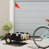 Bike Trailer Black Oxford Fabric and Iron 94164
