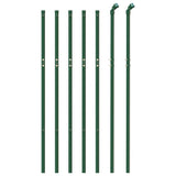 Chain Link Fence Green 1.1x10 m 153906