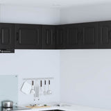 Dishwasher Panel Kalmar Black 57 x 57 x 40 cm Engineered Wood 884605