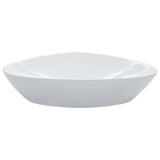 Wash Basin 58.5x39x14 cm Ceramic White 143901