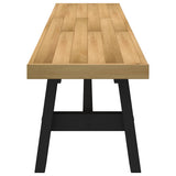 Dining Bench NOAIN A-Shaped Legs 180x40x45 cm Solid Wood Pine 4100048