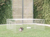 Rabbit Cage 110x110x55 cm Galvanised Iron 171562