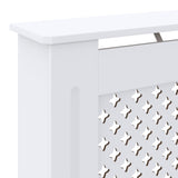 MDF Radiator Cover White 78 cm 325567