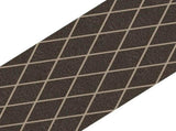 Stair Mats 15 pcs 76 x 20 cm Black Diamond Pattern Polyester 42054632