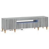 LED TV Cabinet Grey Sonoma Engineered Wood 896251