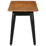 Bench 160x40x45 cm Solid Wood Mango and Iron 356979