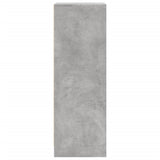 Sideboard with LED Concrete Grey 42.5x34x100 cm Engineered Wood 852155