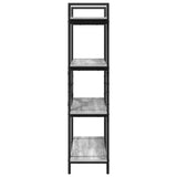 Bookshelf Grey Sonoma 100 x 33.5 x 140 cm Engineered Wood 883943