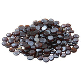 Glass Nugget 17-19 mm Amber Flash Glass 42041596