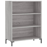 Highboard Grey Sonoma 69.5x34x180 cm Engineered Wood 3200071