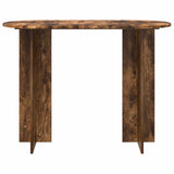 Console Table Smoked Oak 100 x 39.5 x 75 cm Engineered Wood 8001154