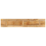 Table Top 180x40x3.8 cm Rectangular Solid Wood Rough Mango 371390