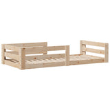 Bed Frame without Mattress 80x160 cm Solid Wood Pine 855690