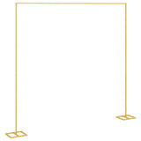 Wedding Arch Gold 338 x 35 x 300 cm Steel 42023041