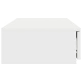 ZNTS Bed Drawers White 80x36,5x16,5 cm Engineered Wood 866923
