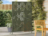 Privacy Screen Olive 100 x 50 x 180 cm Steel 868587