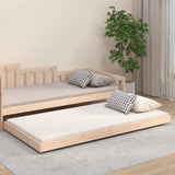 Bed Frame without Mattress 90x200 cm Solid Wood Pine 823494