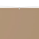 Vertical Awning Taupe 100x1200 cm Oxford Fabric 148408