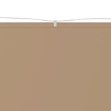 Vertical Awning Taupe 100x1200 cm Oxford Fabric 148408