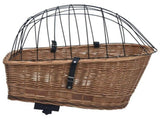 170903 Bike Rear Basket with Cover 55x31x36 cm Natural Willow
