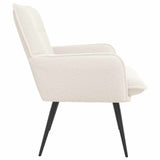Armchair Cream Boucl 42047693
