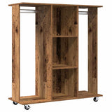 Wardrobe with Shelf Old Wood 102 x 38 x 110 cm Engineered wood 873907