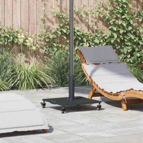 Outdoor Umbrella Base Black 45 x 45 x 31 cm Steel 42009949