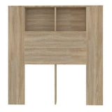 Headboard Cabinet Sonoma oak Engineered wood Medium Bed Headboard 811910