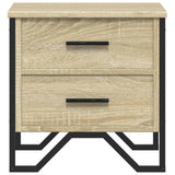 Bedside Cabinets 2 pcs Sonoma Oak 40x41x40 cm Engineered Wood 848507