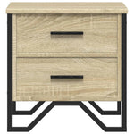 ZNTS Bedside Cabinets 2 pcs Sonoma Oak 40x41x40 cm Engineered Wood 848507