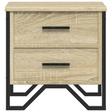 ZNTS Bedside Cabinets 2 pcs Sonoma Oak 40x41x40 cm Engineered Wood 848507