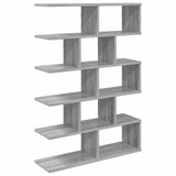 Wall Shelf Grey Sonoma 70 x 20 x 100 cm Engineered Wood 8012153