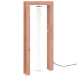 Outdoor Shower 226 cm Solid Douglas Wood and Stainless Steel 886338