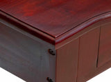 Console Table Brown 50 x 29.5 x 76 cm Solid Mahogany Wood 42009938