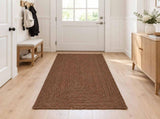 Area Rug Grey 80 x 250 cm Jute 42010410