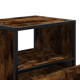 Wall-mounted Bedside Cabinets 2 pcs Smoked Oak 40x31x39.5 cm 848739