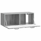 Wall-Mounted TV Cabinet Grey Sonoma 78.5 x 31 x 30 cm 899061