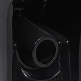 Ceramic Toilet Back Water Flow Black 140298
