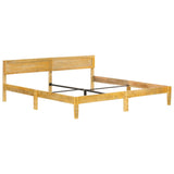 Bed Frame without Mattress Solid Mango Wood 200 cm 288434