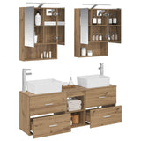 Bathroom Furniture Set 5 pcs Artisan Oak 3406846
