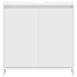 Bathroom Cabinet White 60x33x60 cm Engineered Wood 802642