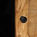 Coffee Table Natural 80 x 50 x 40 cm Solid Mango Wood 4018048