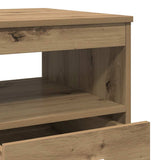 Drawer Cabinet Artisan Oak 40x50x76 cm Engineered Wood 856005