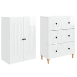 Cabinet Set 2 pcs 66 x 34.5 x 90 cm Engineered Wood 3416461