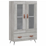 Highboard Grey Sonoma 69.5x31x115 cm Engineered Wood 828274