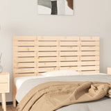 Wall Headboard 126x3x63 cm Solid Wood Pine 824728