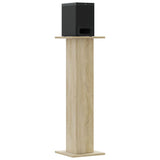 Speaker Stands 2 pcs Sonoma Oak 30x30x95 cm Engineered Wood 852674