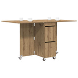 Dinning Table 2 pcs 140 x 80 x 77 cm Engineered Wood 3424939